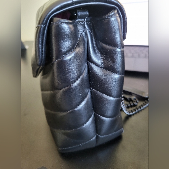 authentic ysl quilted leather med lou lou - Picture 7 of 14